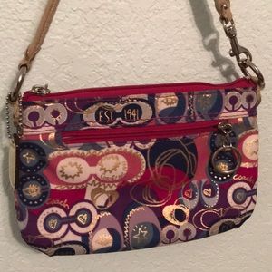 Coach Poppy wristlet